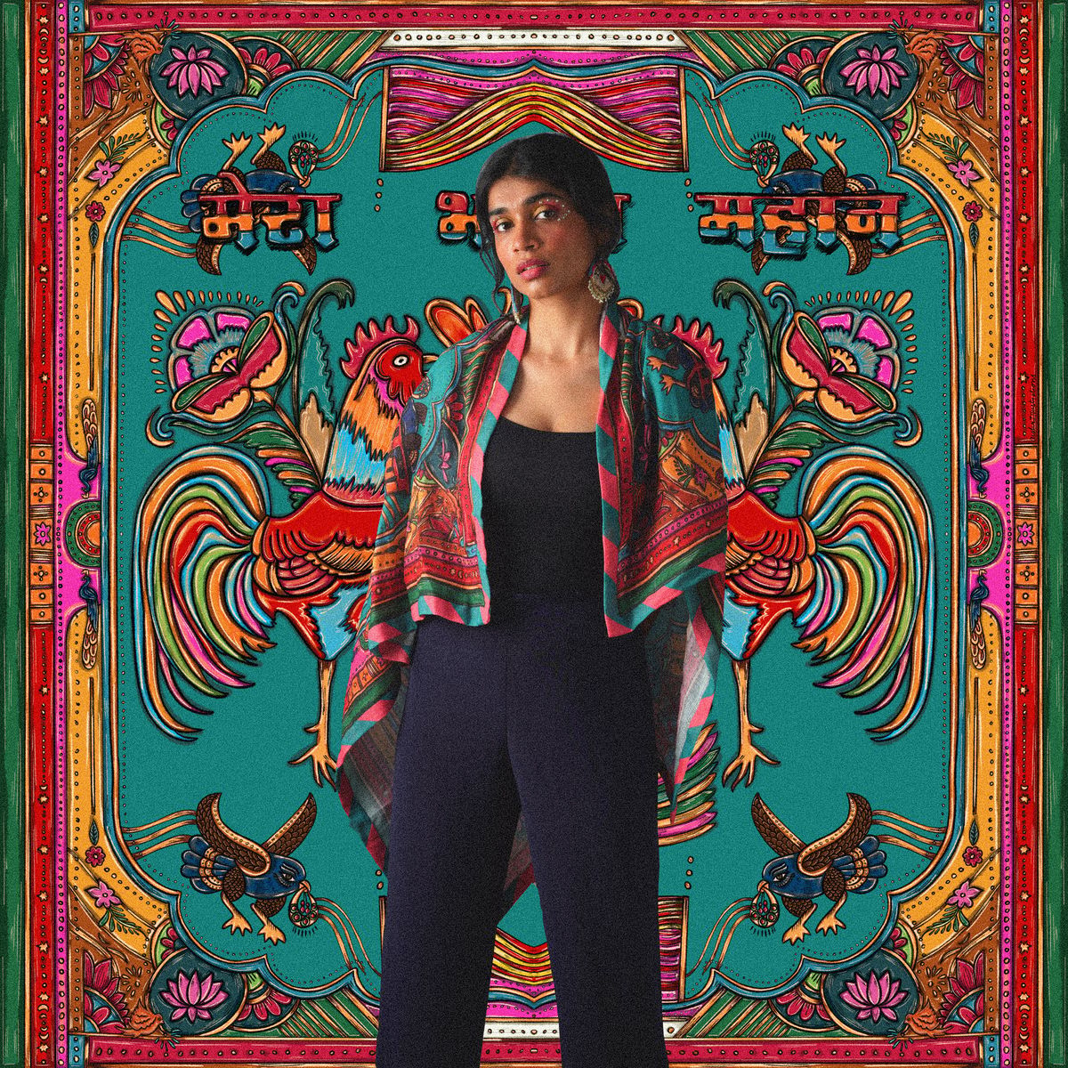 Mera Bharat Mahan 48in x 48in Scarf - image 1