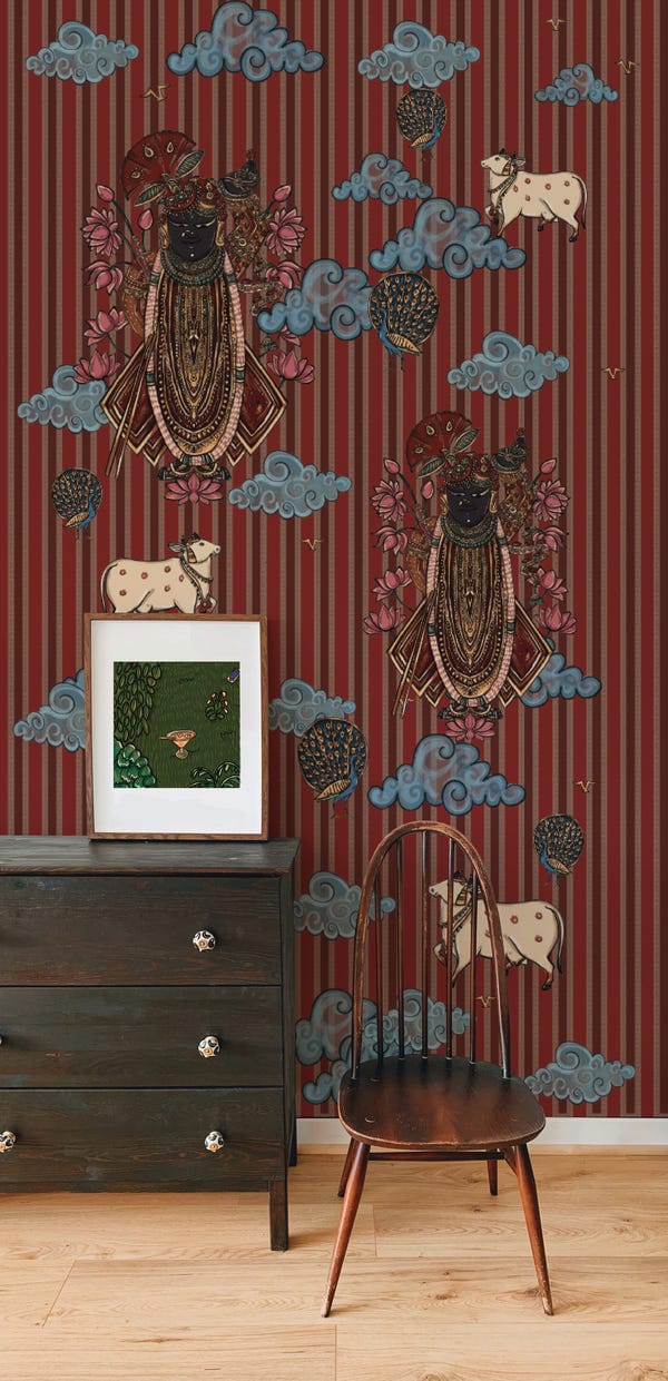 AISHR The Store — Srinathji's blessings wallpaper