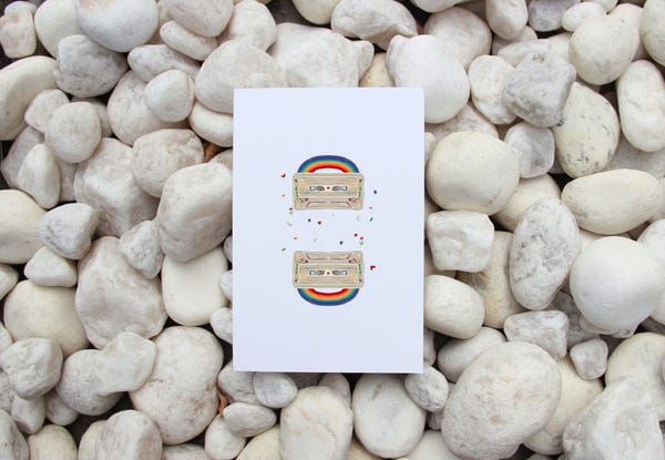AISHR The Store — Rainbow Tape Notebook