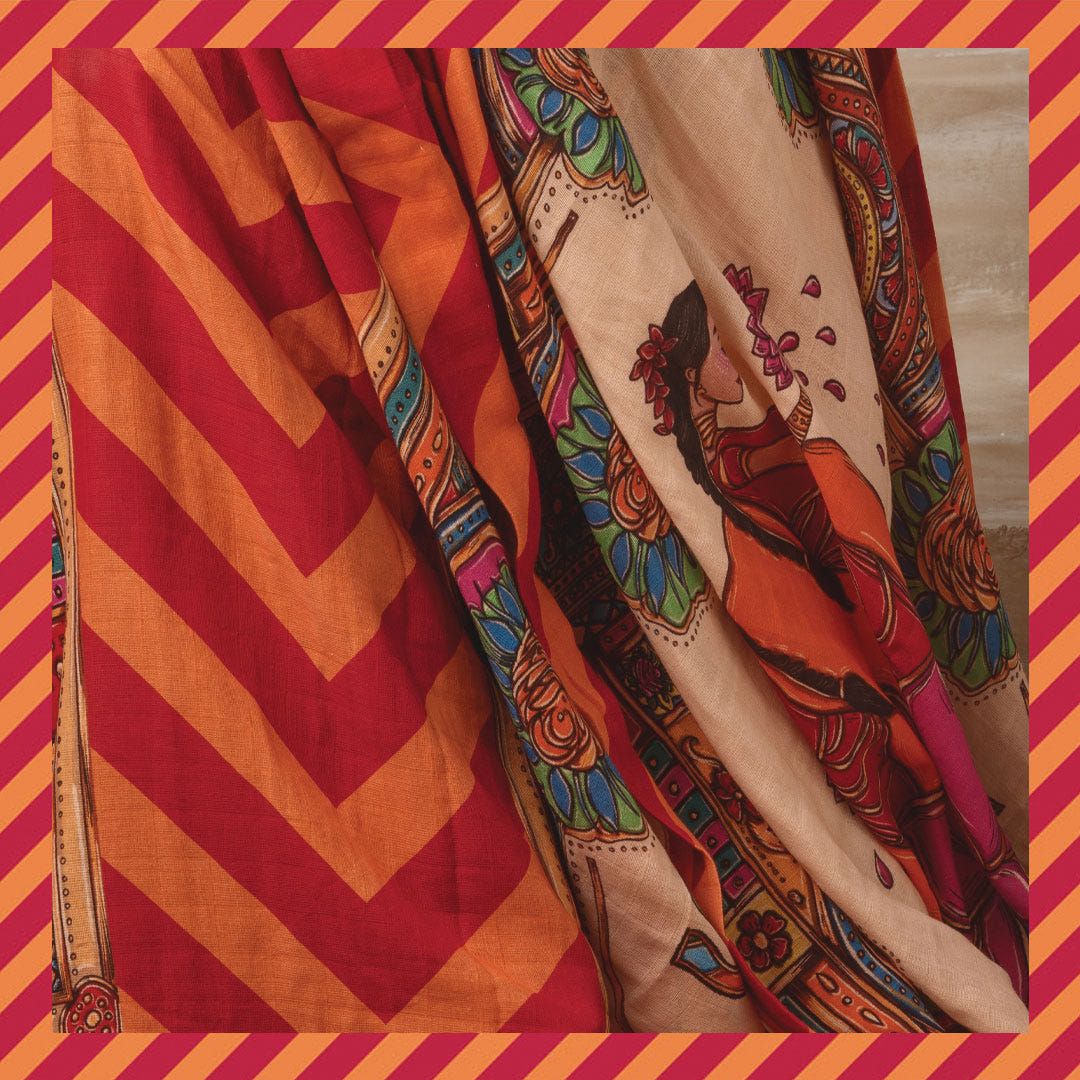 Sound-Horn Saree - image 5