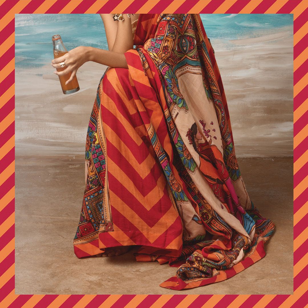 Sound-Horn Saree - image 6