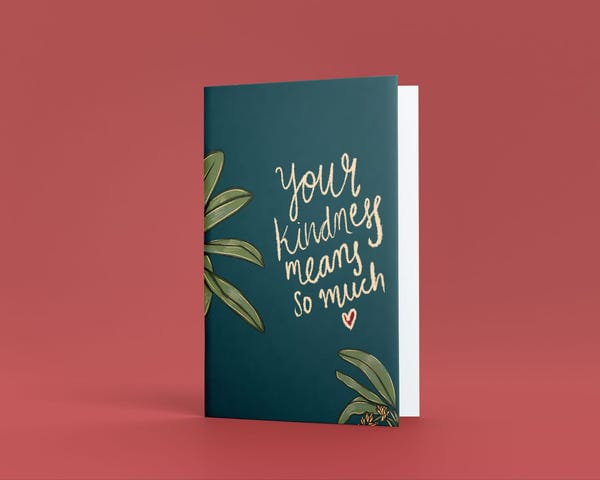 AISHR The Store — Kindness Greeting Card