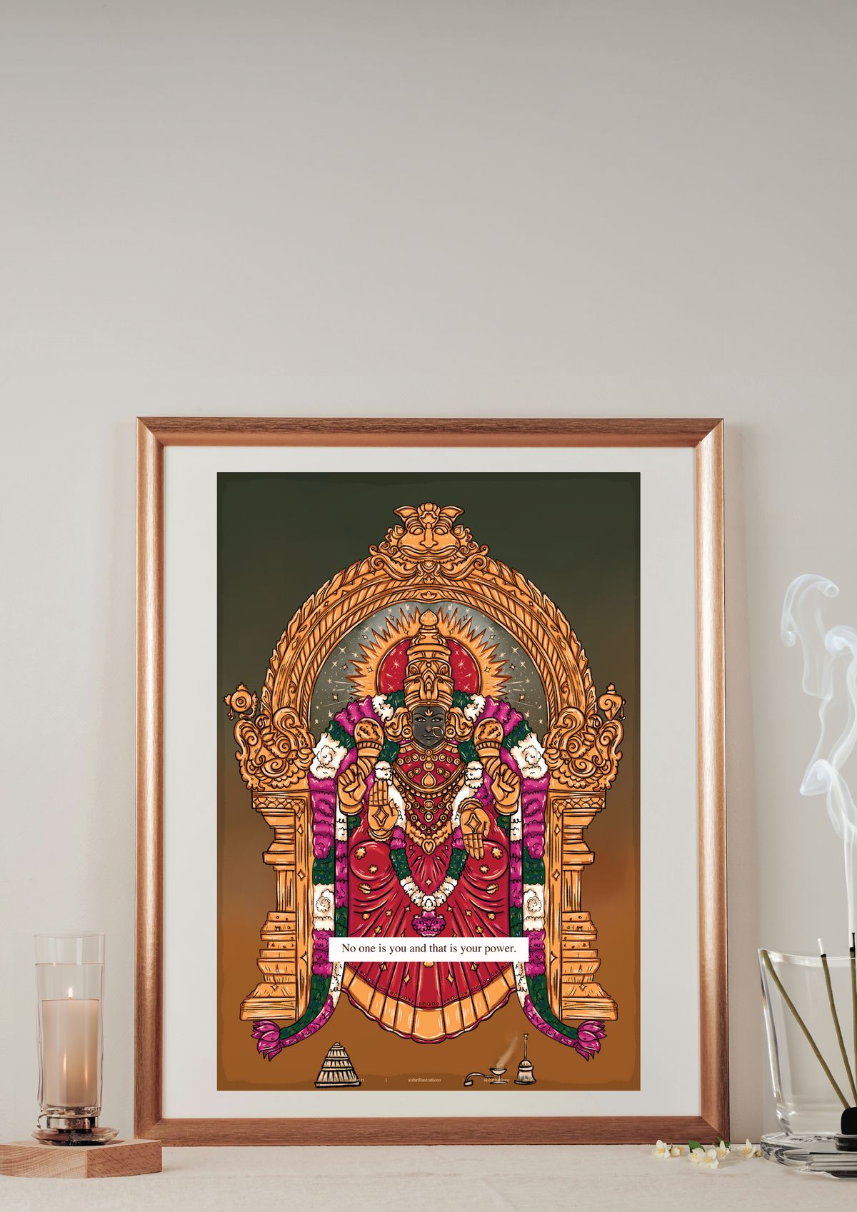 Goddess Padmavathy Thayar: Msg: No one is you and that is your power. - image 1