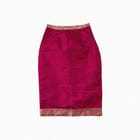 Rosa Plain One Side Slit Skirt view 2