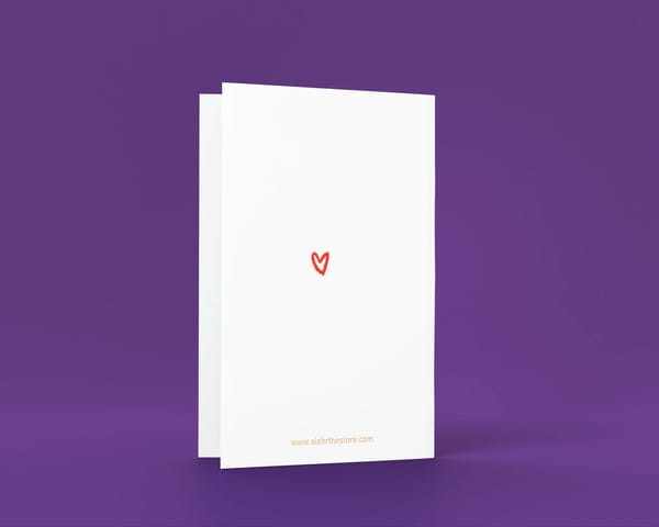 AISHR The Store — Love Greeting Card
