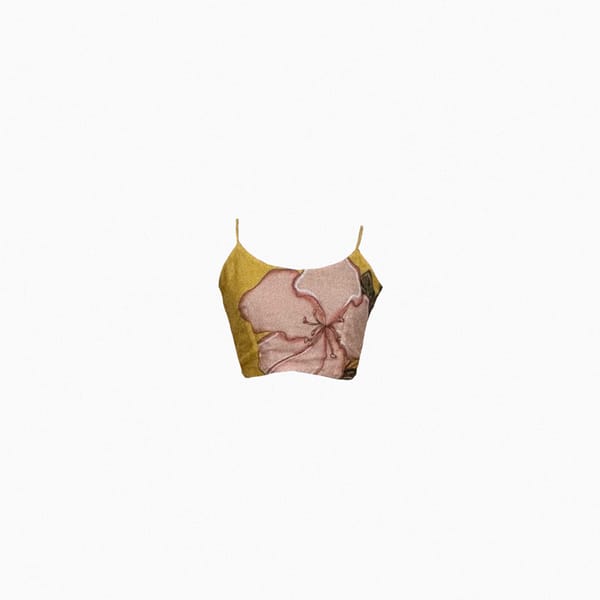 AISHR The Store — Madras Fitted Top