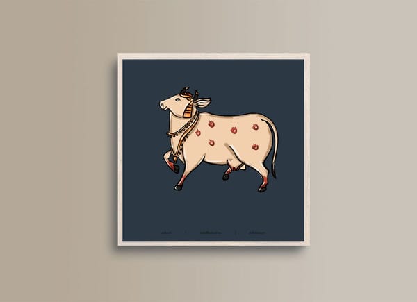 AISHR The Store — Cute Cow Left