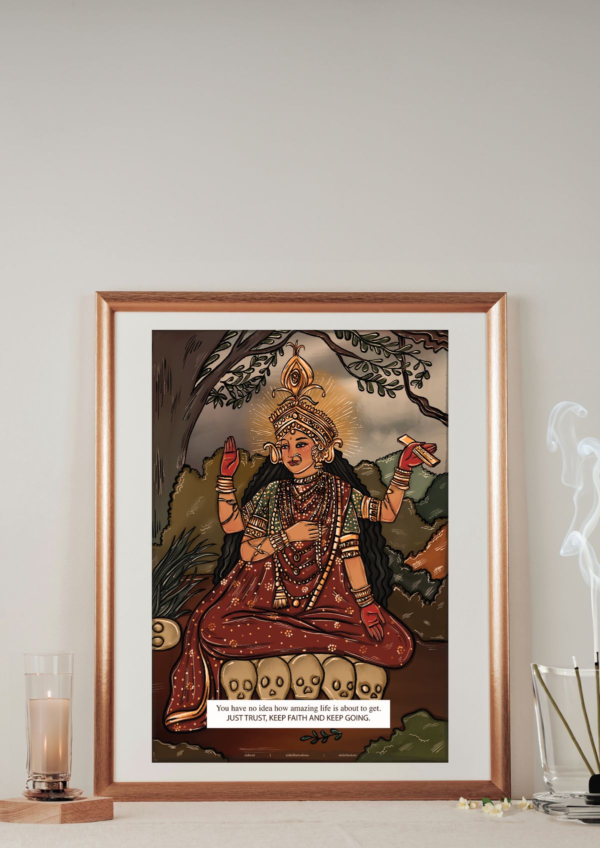 Calcutta Kali: Msg: You have no idea how amazing life is about to get. JUST TRUST, KEEP FAITH AND KEEP GOING. - image 1