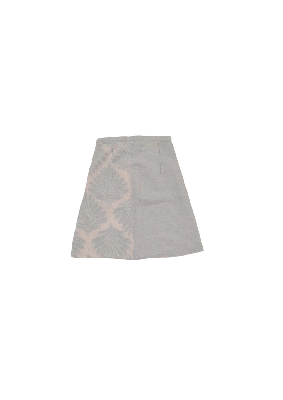 Powder Blue Fitted Skirt - image 2