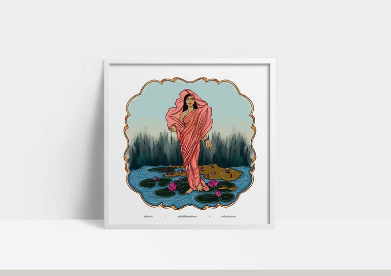 Water goddess