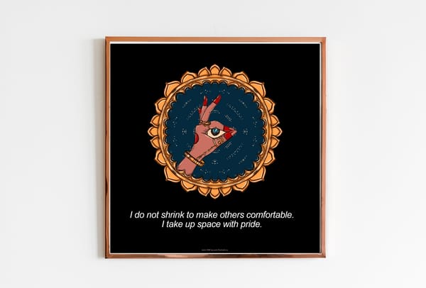 AISHR The Store — I do not shrink to make others comfortable. I take up space with pride. Aishr 500 – Drop 5/500