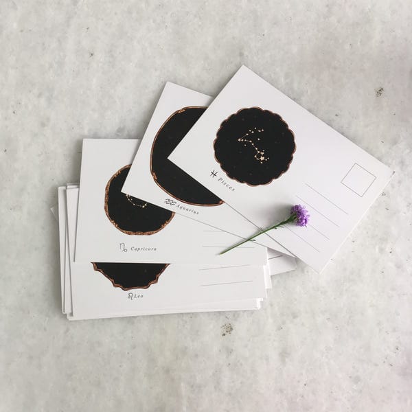 AISHR The Store — Constellation Postcard Set