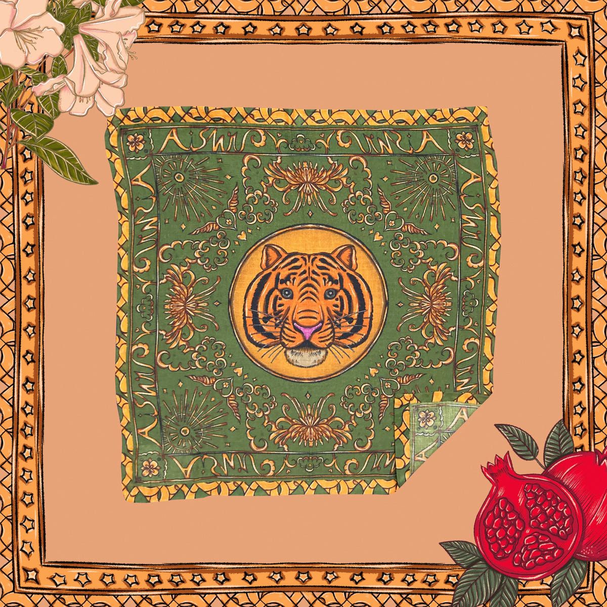 Tiger Petit Scarf - image 1