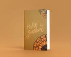 Hello Sunshine Greeting Card view 1