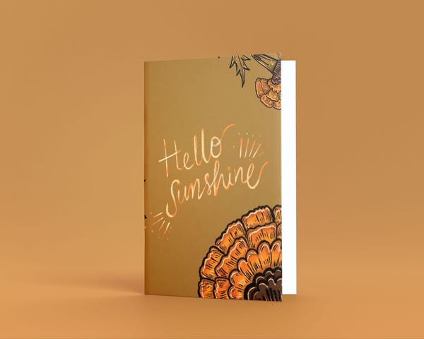 AISHR The Store — Hello Sunshine Greeting Card