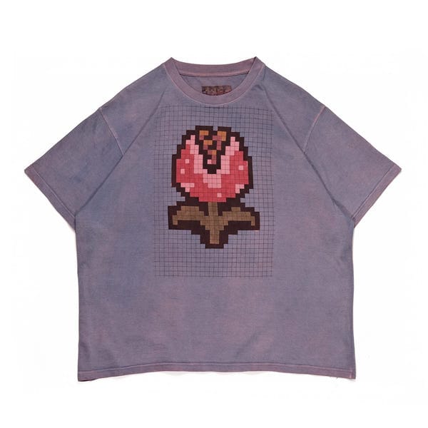 bakr — Brick Flower "Purple Anaglyph"
