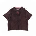 oversized organic cotton t-shirt in rust pink view 5