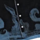 Flame shirt in "Neon Indigo" view 2