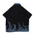 Flame shirt in "Neon Indigo" view 3