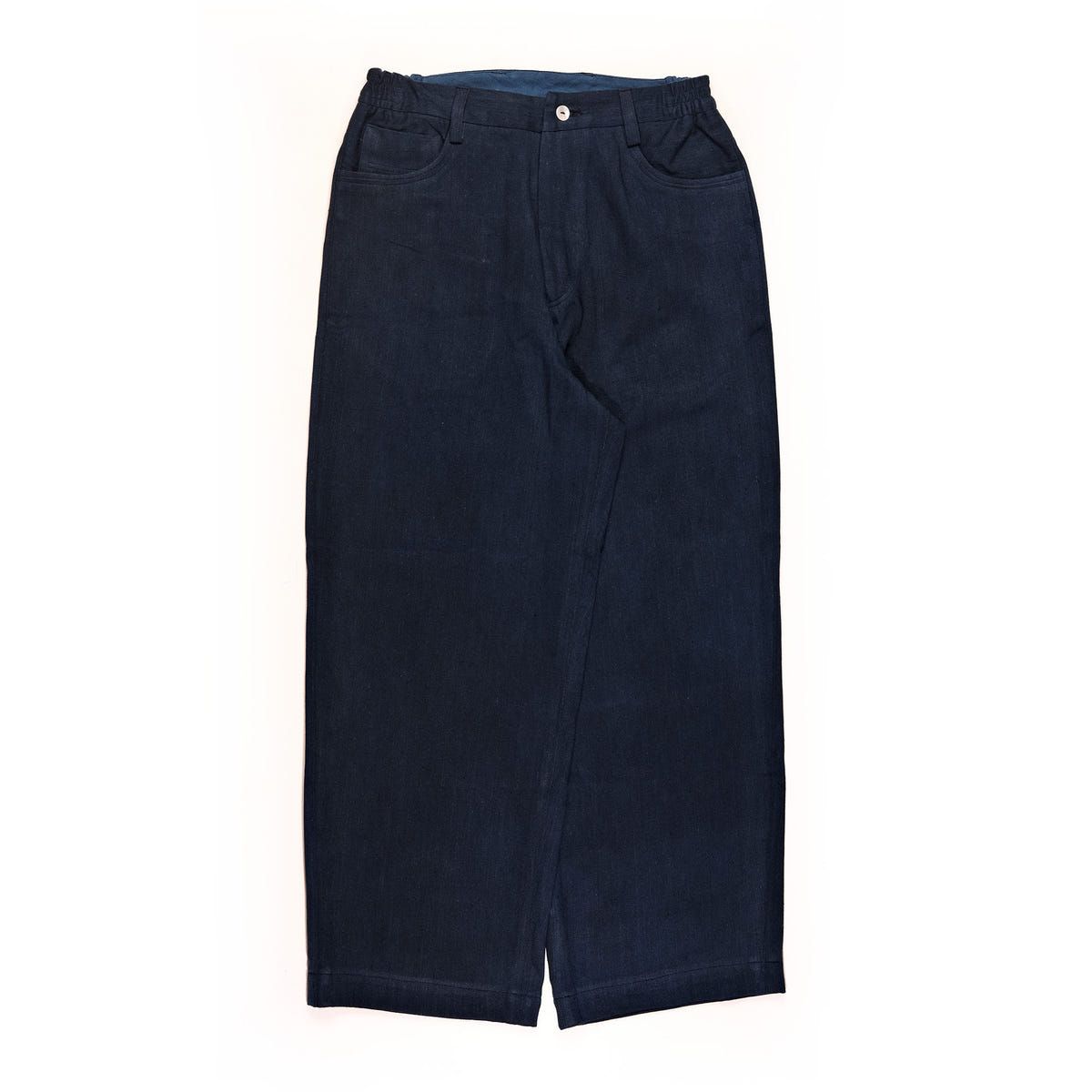 Handspun Bakr Denim in Midnight Indigo - image 1