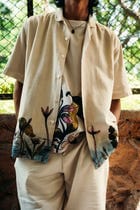 Blossom shirt in Ecru view 4