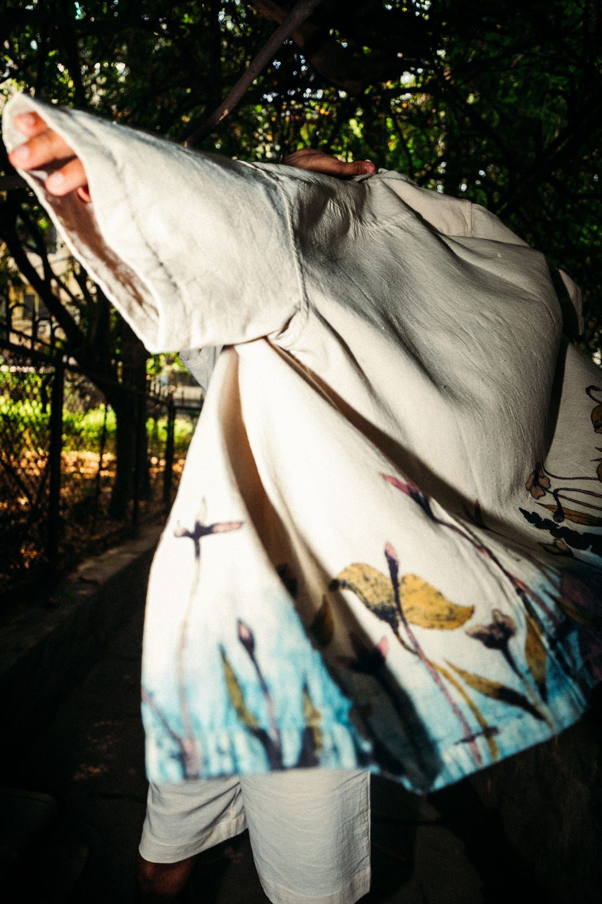 Blossom shirt in Ecru - image 7