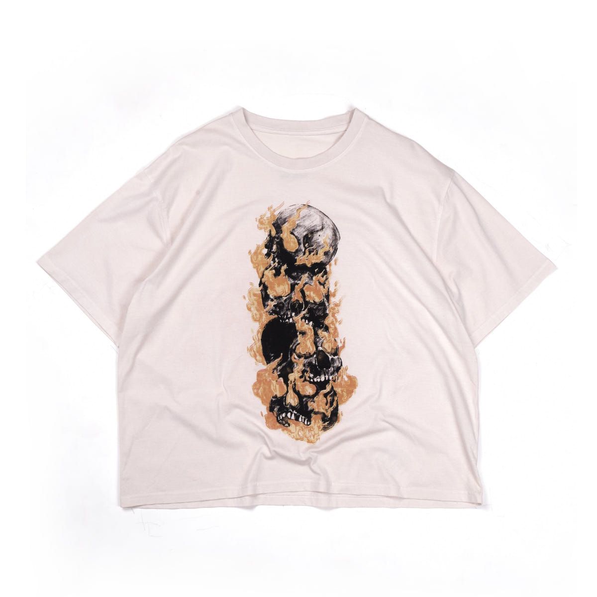 Fire Skull In “ Natural Ecru” - image 1