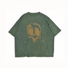 Skull head in forest green view 1