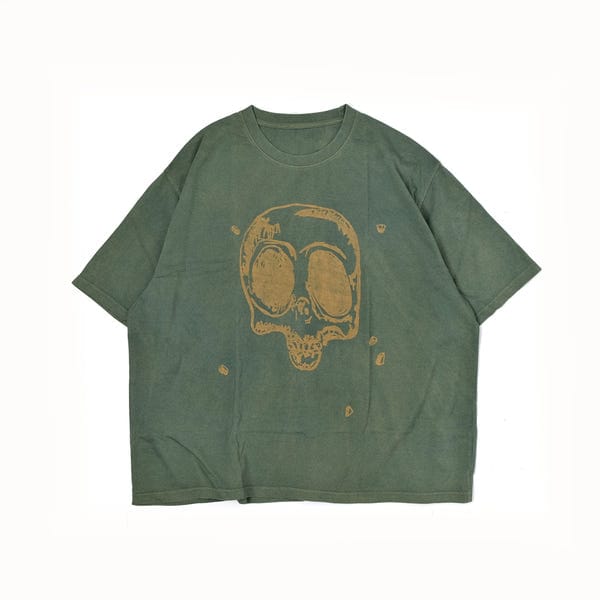 bakr — Skull head in forest green