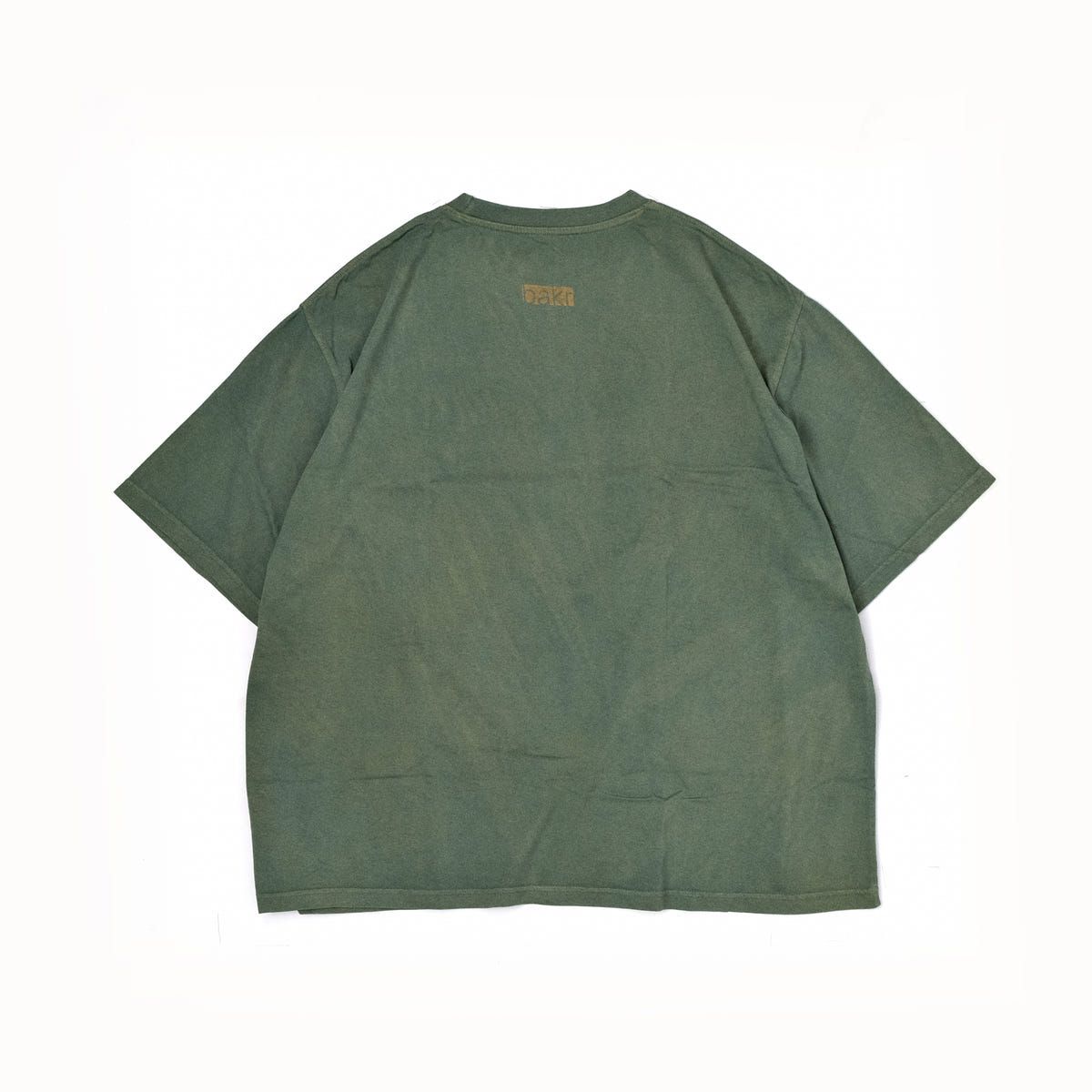 Skull head in forest green - image 2