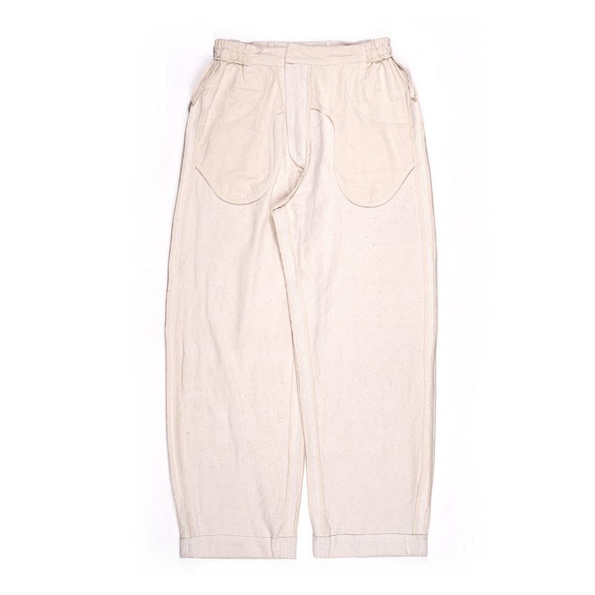 Handspun Bakr Denim in Ecru - image 4