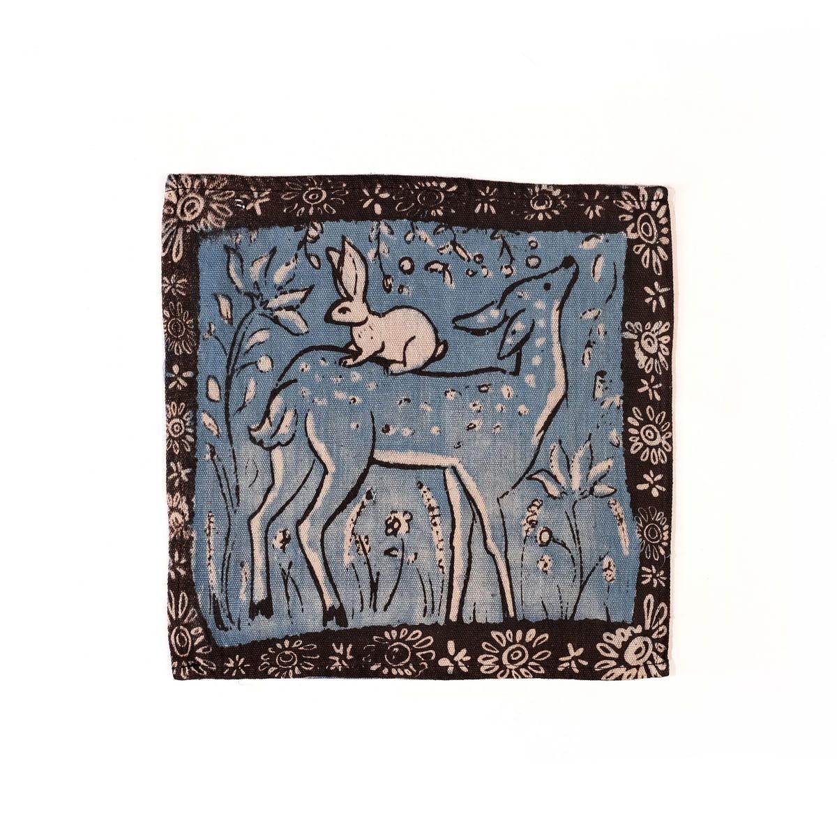Deer Park in 2x2 Kala cotton - image 1