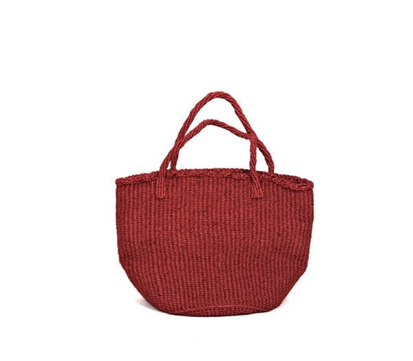 bakr — Bakr baobab basket in Madder red