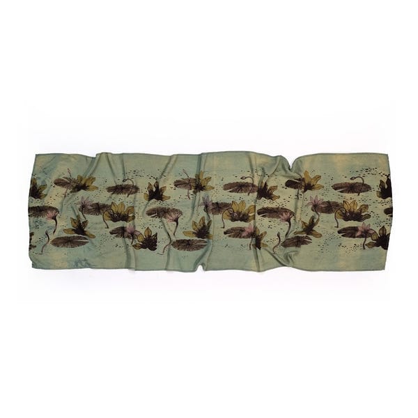 bakr — Silk Stole In “Lily pond”