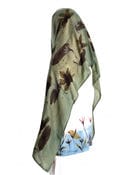 Silk Stole In “Lily pond” view 8