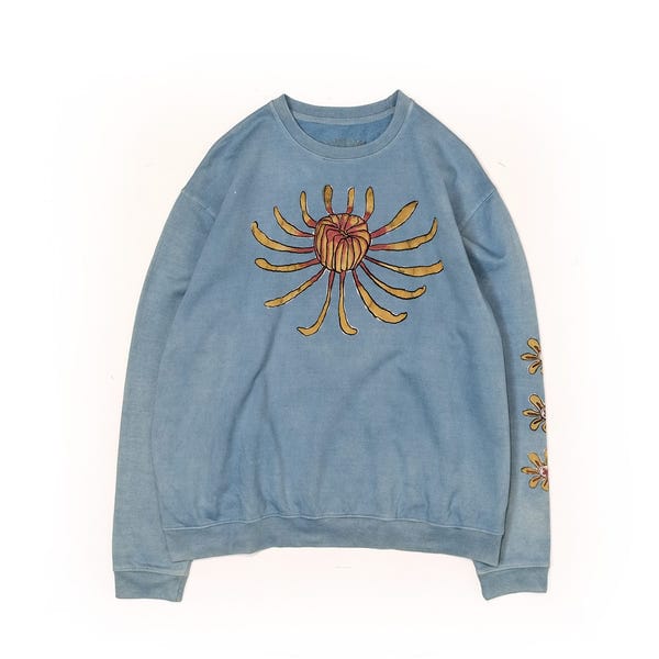 bakr — Wild flower crewneck