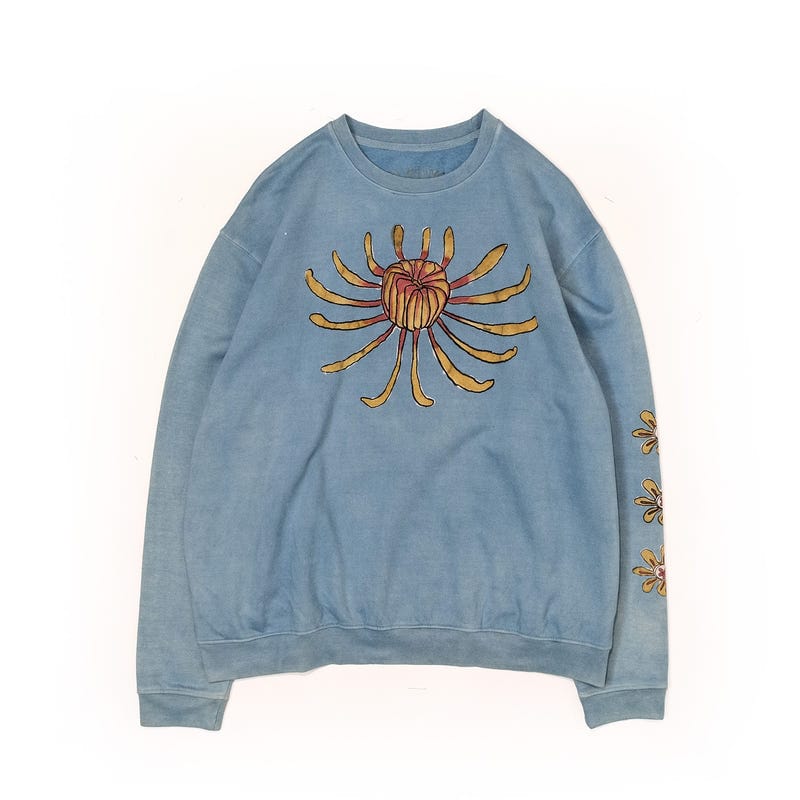 Wild flower crewneck