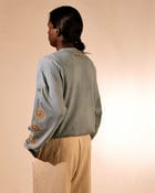 Wild flower crewneck view 7