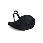 Bakr baobab basket in Rust black view 3