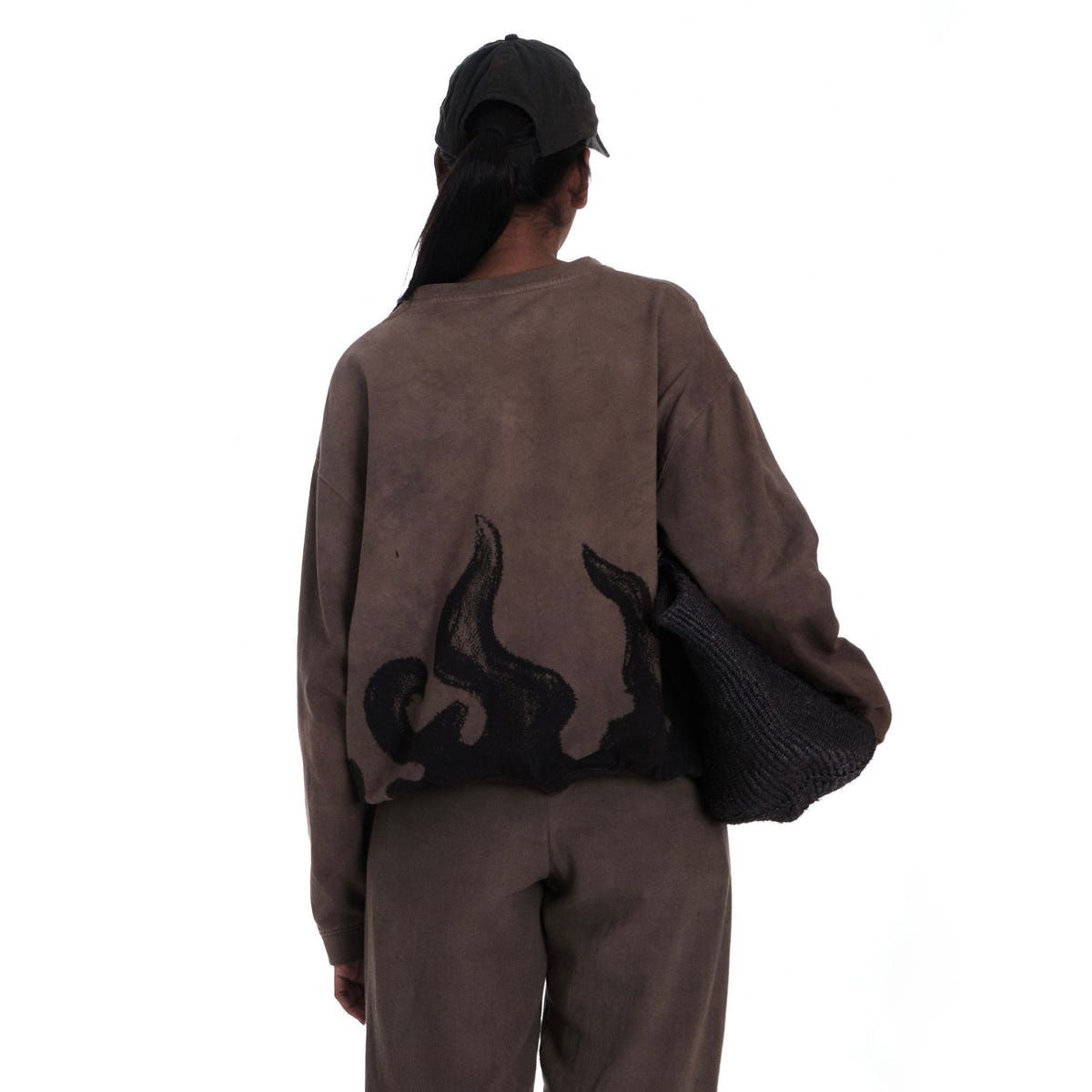 Bakr baobab basket in Rust black - image 5