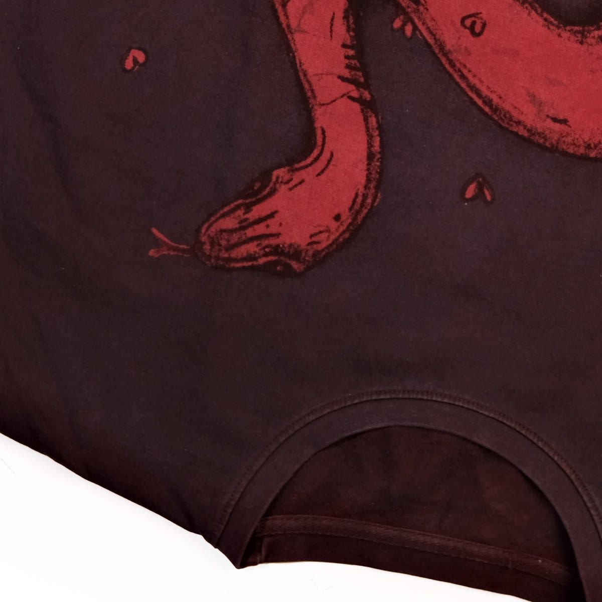 Serpent Crewneck in Purple Blood - image 2