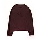 Serpent Crewneck in Purple Blood view 3