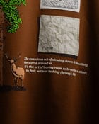 YUTORI T-SHIRT [MOCHA] view 3