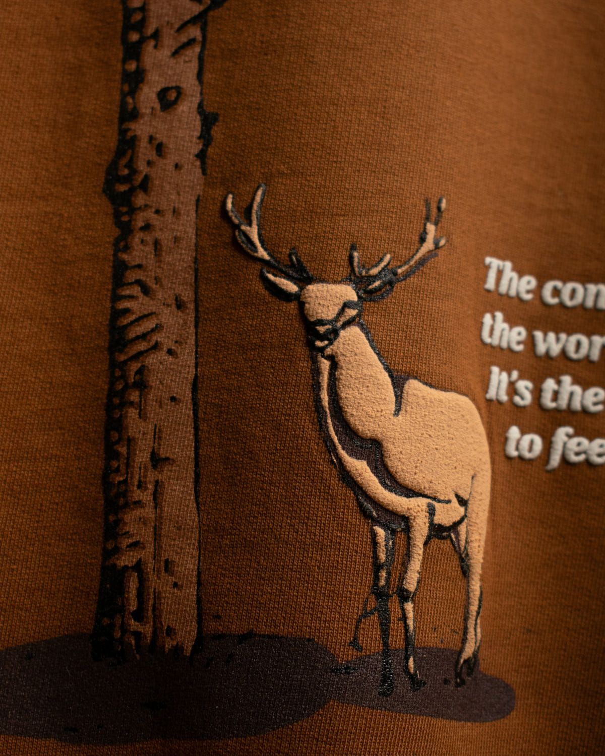 YUTORI T-SHIRT [MOCHA] - image 6