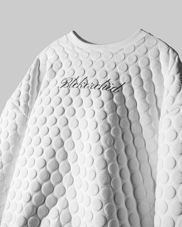 Blckorchid — Bubble Wrap Sweatshirt
