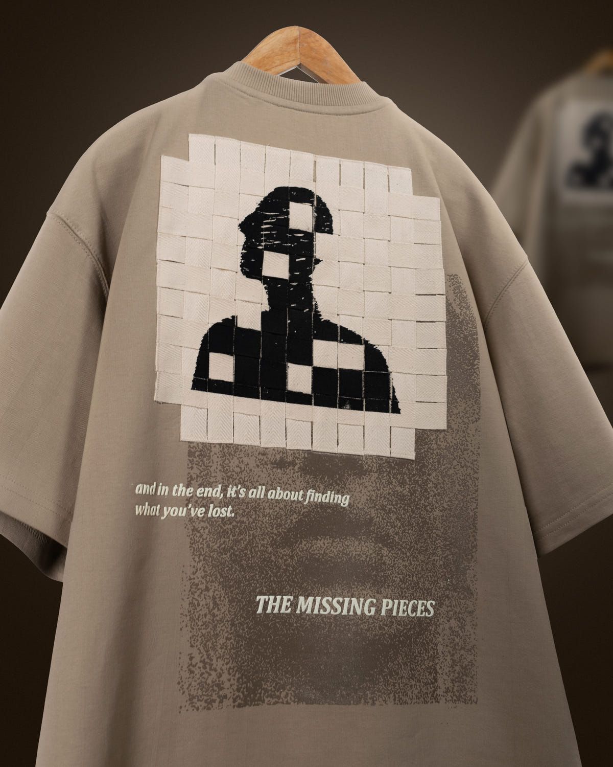 THE MISSING PIECES T-SHIRT (CAMEL) - image 1