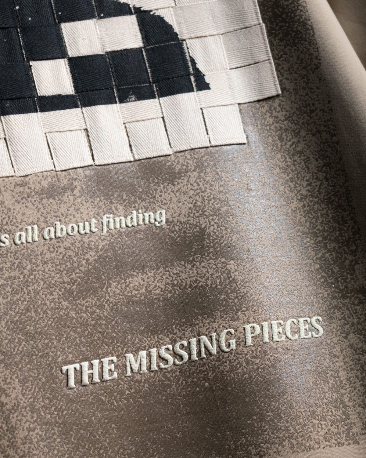 THE MISSING PIECES T-SHIRT (CAMEL) - image 2