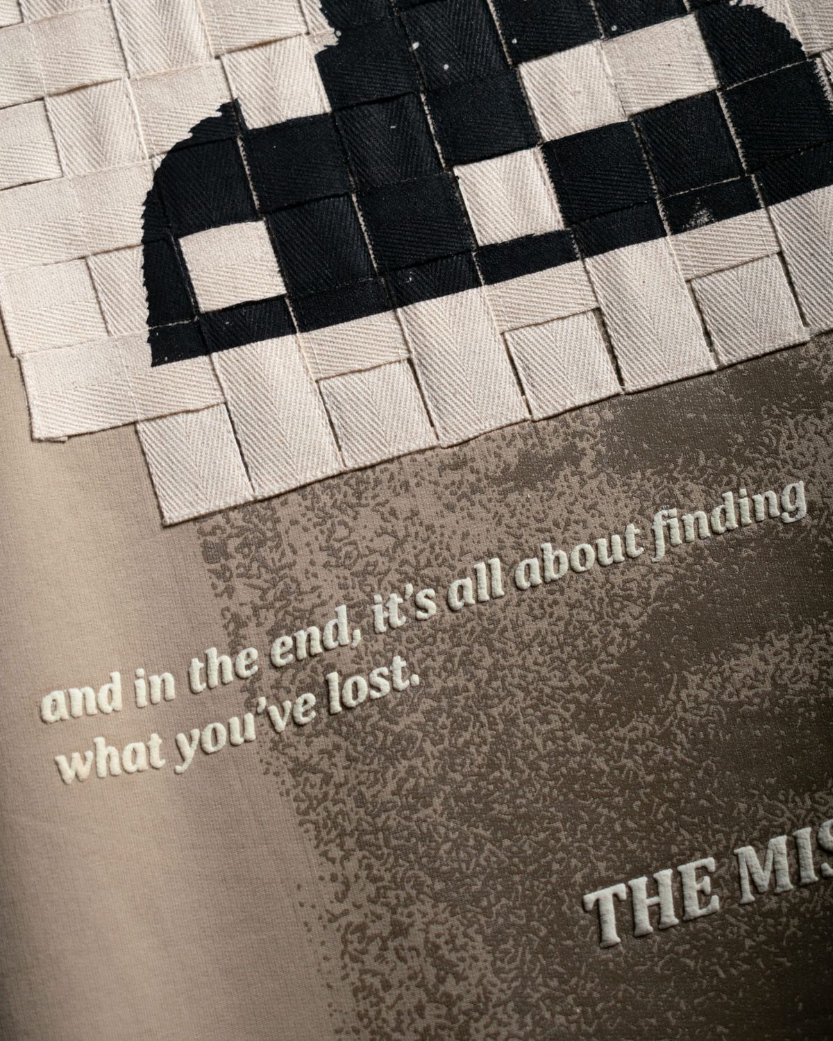 THE MISSING PIECES T-SHIRT (CAMEL) - image 4