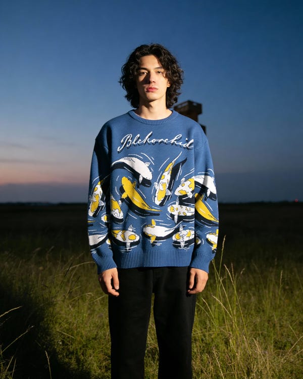 Blckorchid — KOI KNIT SWEATER