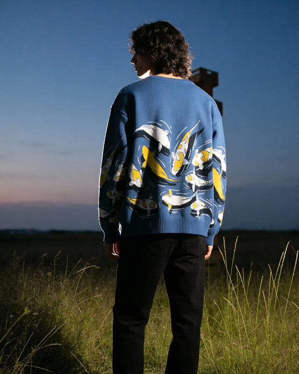 Blckorchid — KOI KNIT SWEATER
